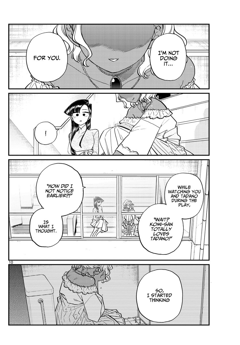 Komi-san wa Komyushou Desu Chapter 228 page 10 - Chapter 228: Can't