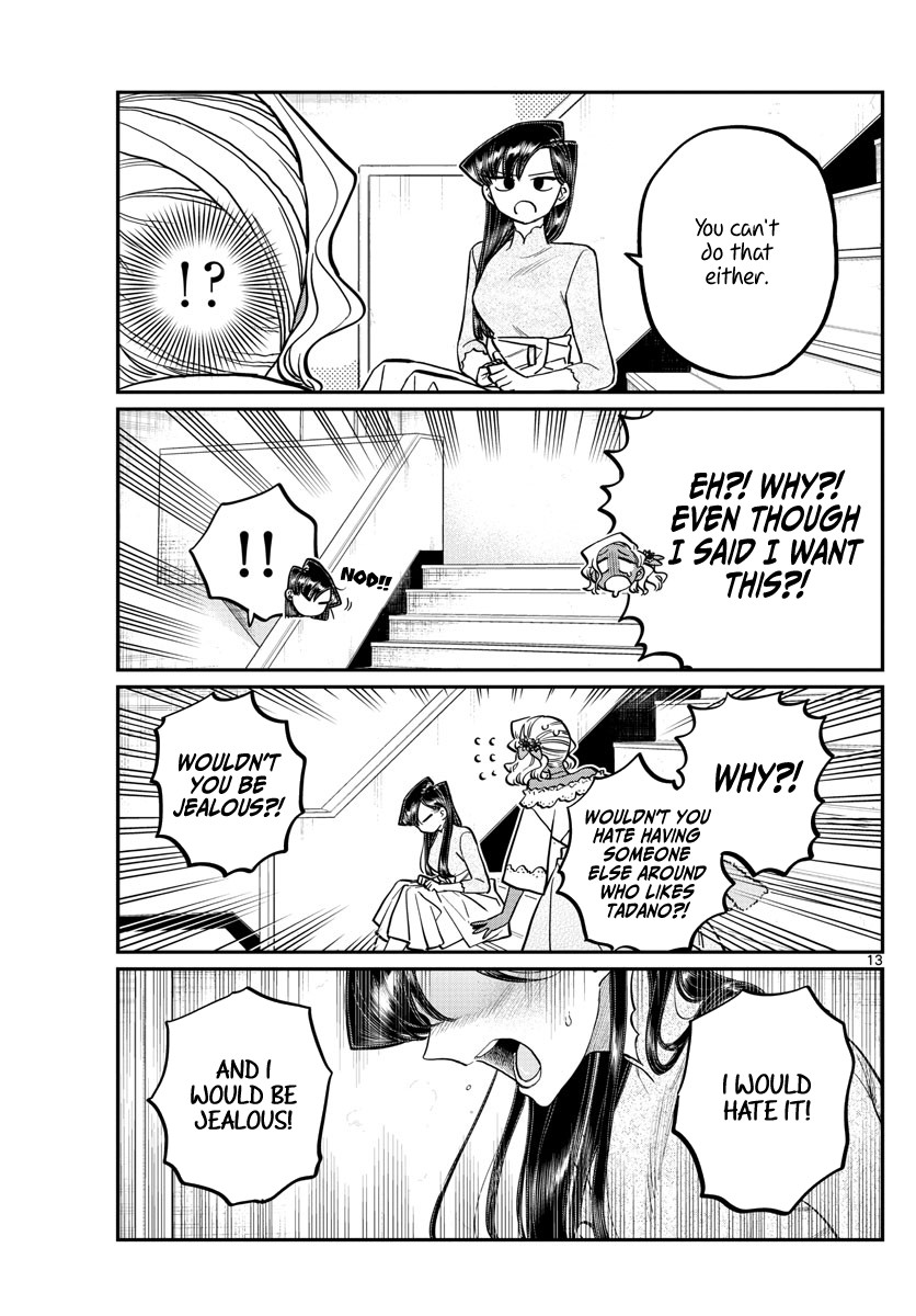 Komi-san wa Komyushou Desu Chapter 228 page 13 - Chapter 228: Can't