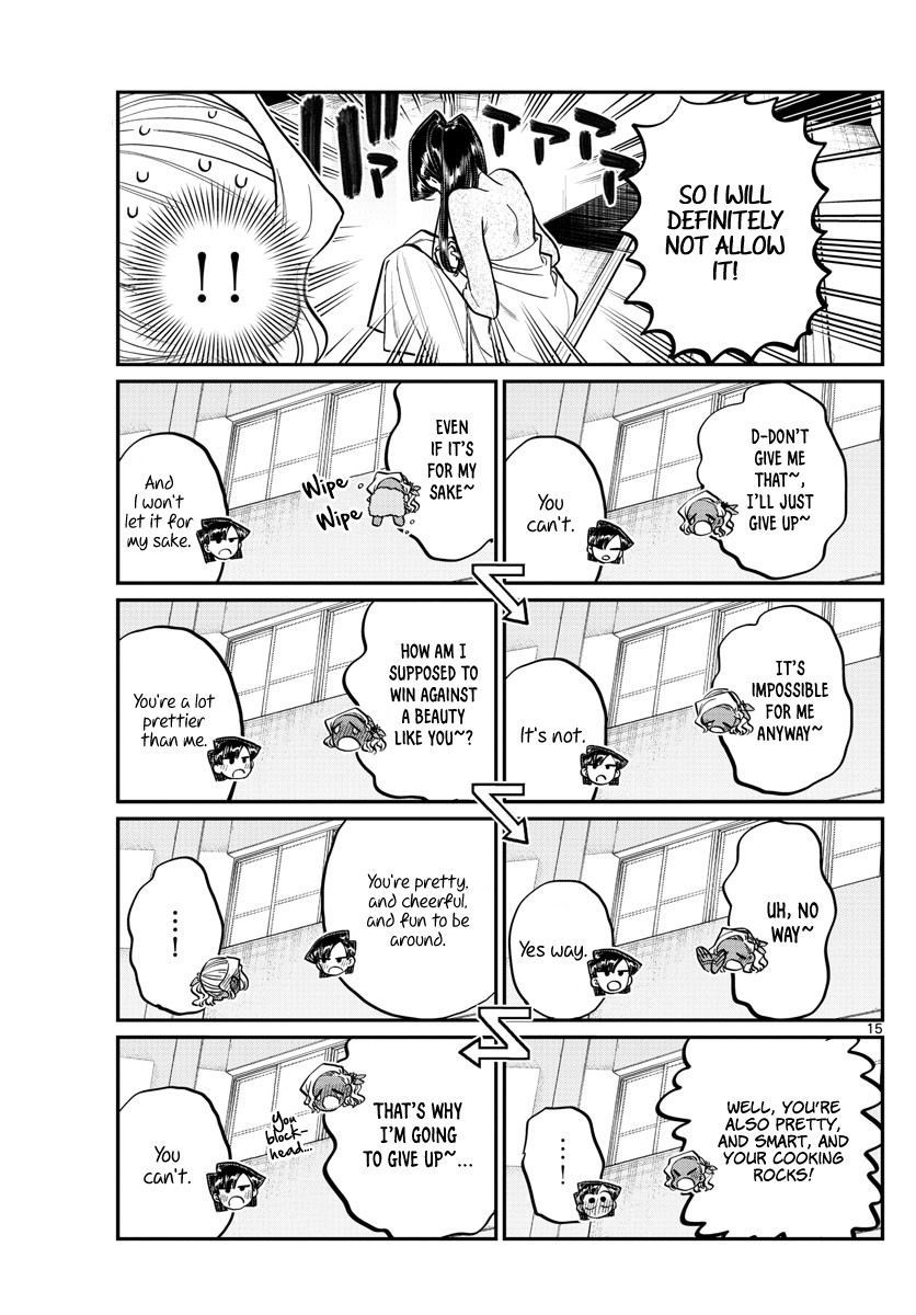 Komi-san wa Komyushou Desu Chapter 228 page 15 - Chapter 228: Can't