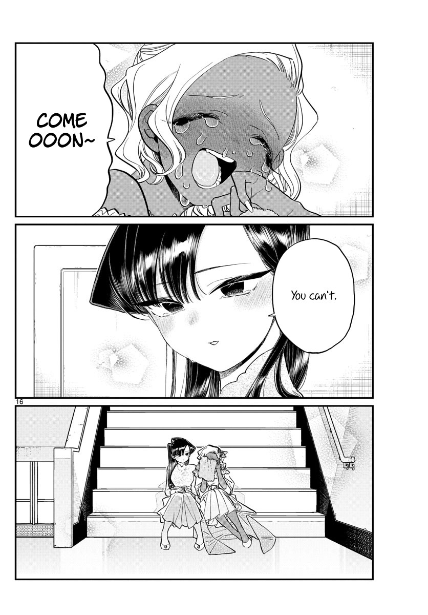 Komi-san wa Komyushou Desu Chapter 228 page 16 - Chapter 228: Can't