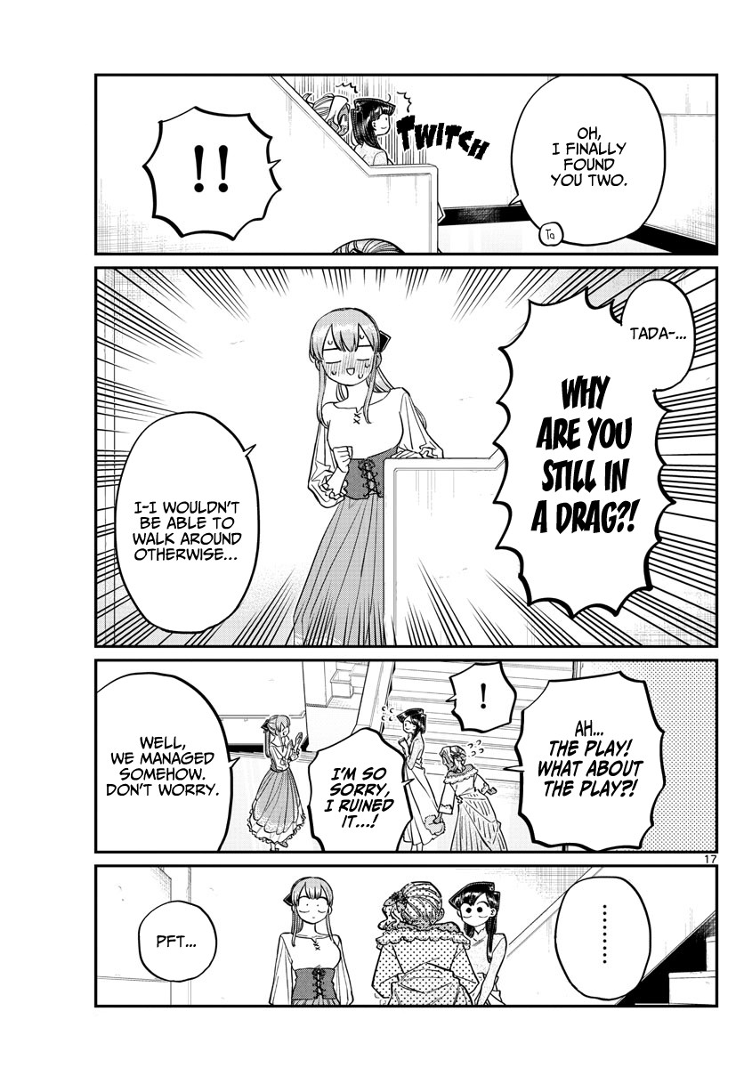 Komi-san wa Komyushou Desu Chapter 228 page 17 - Chapter 228: Can't