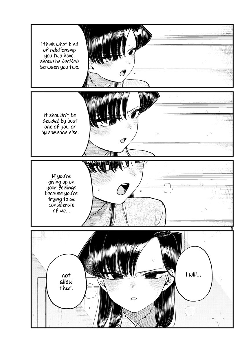 Komi-san wa Komyushou Desu Chapter 228 page 9 - Chapter 228: Can't