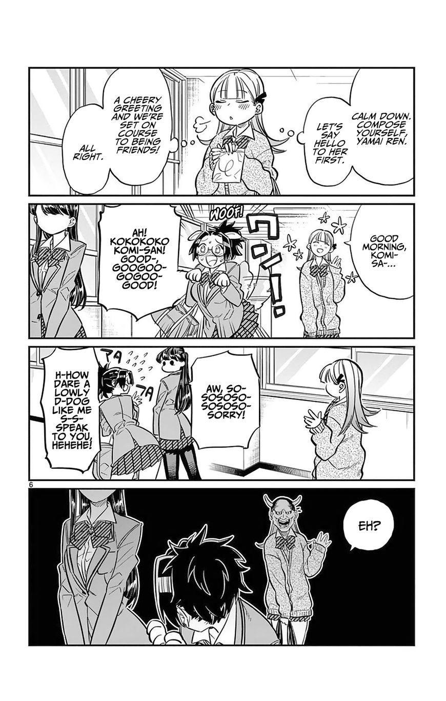 Komi-san wa Komyushou Desu Chapter 23 page 6 - Chapter 23 : I'm Ren!