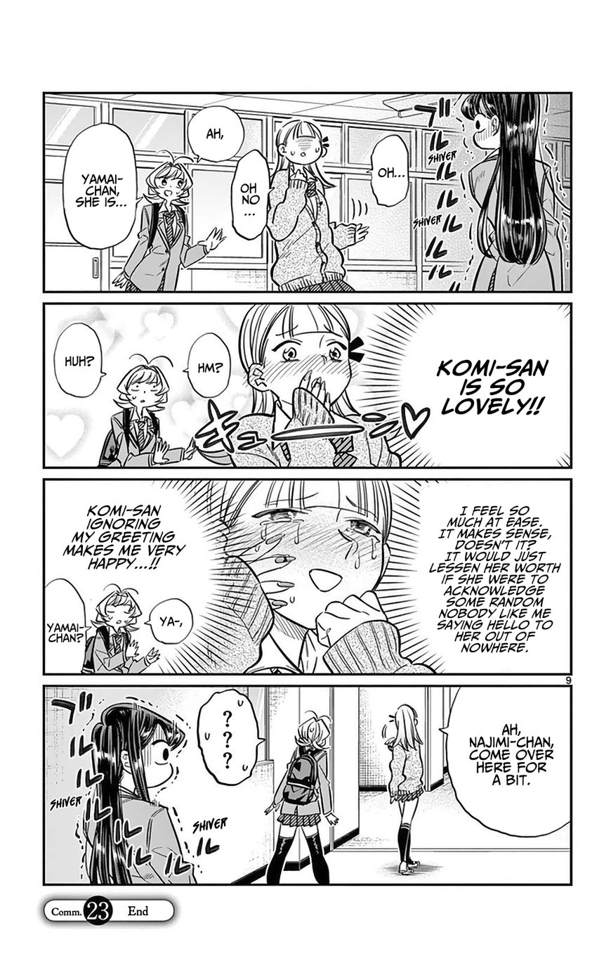 Komi-san wa Komyushou Desu Chapter 23 page 9 - Chapter 23 : I'm Ren!