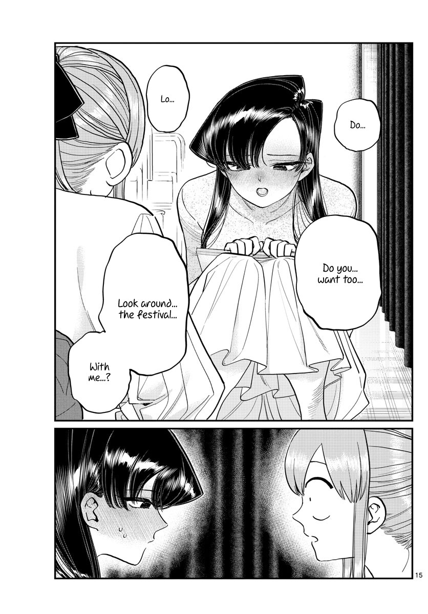 Komi-san wa Komyushou Desu Chapter 231 page 15 - Chapter 231: Invitation