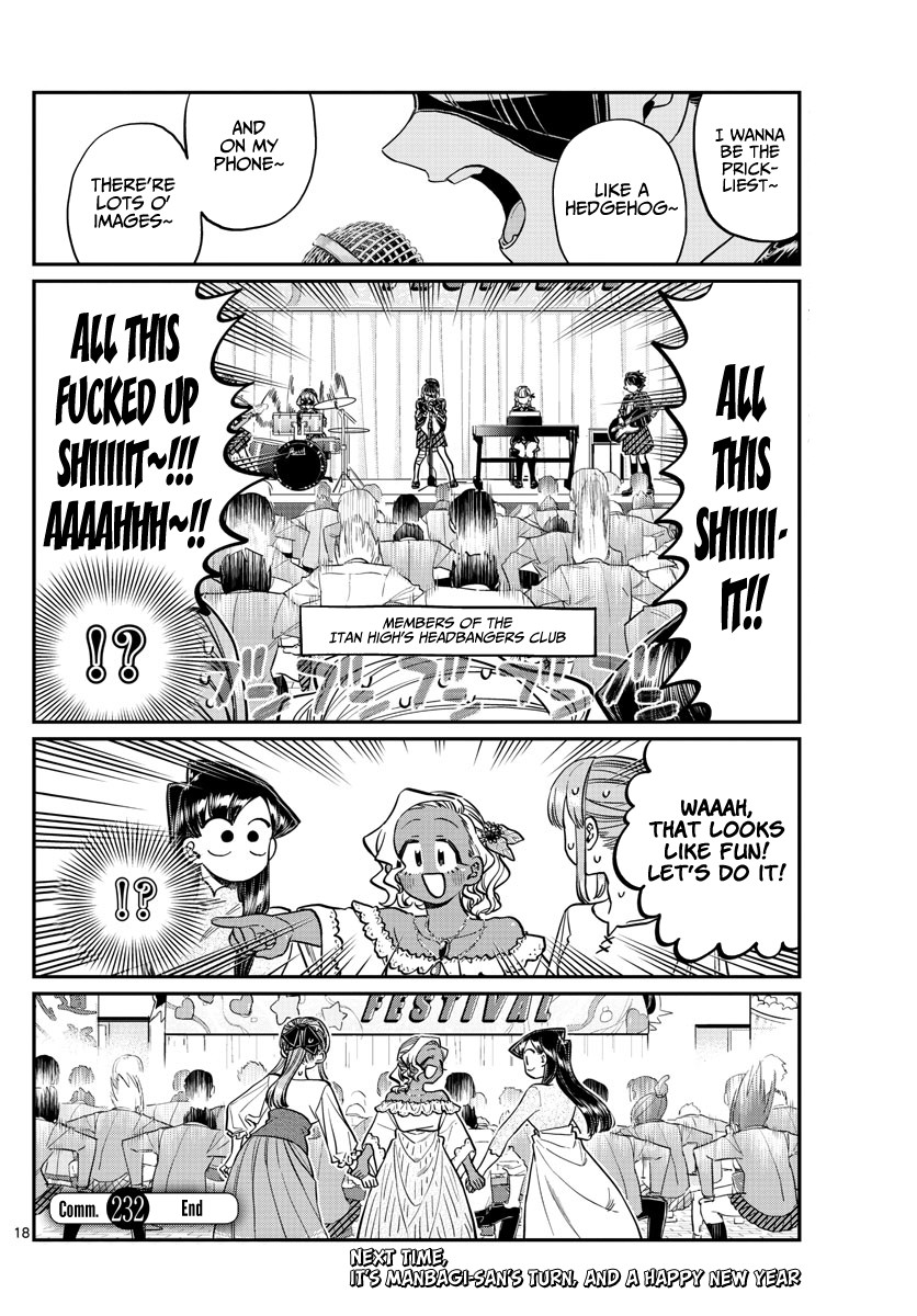 Komi-san wa Komyushou Desu Chapter 232 page 18 - Chapter 232: Secret