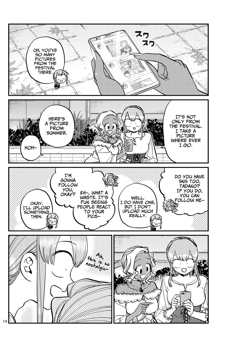Komi-san wa Komyushou Desu Chapter 233 page 14 - Chapter 233: Festival Date 2