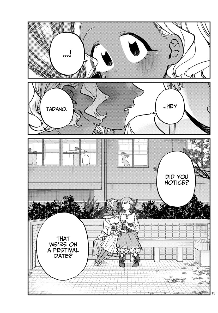 Komi-san wa Komyushou Desu Chapter 233 page 15 - Chapter 233: Festival Date 2