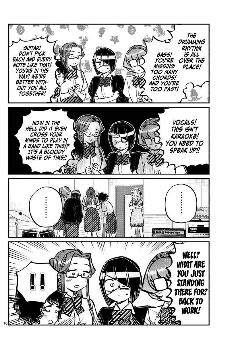 Komi-san wa Komyushou Desu Chapter 235 page 10 - Chapter 235: Band