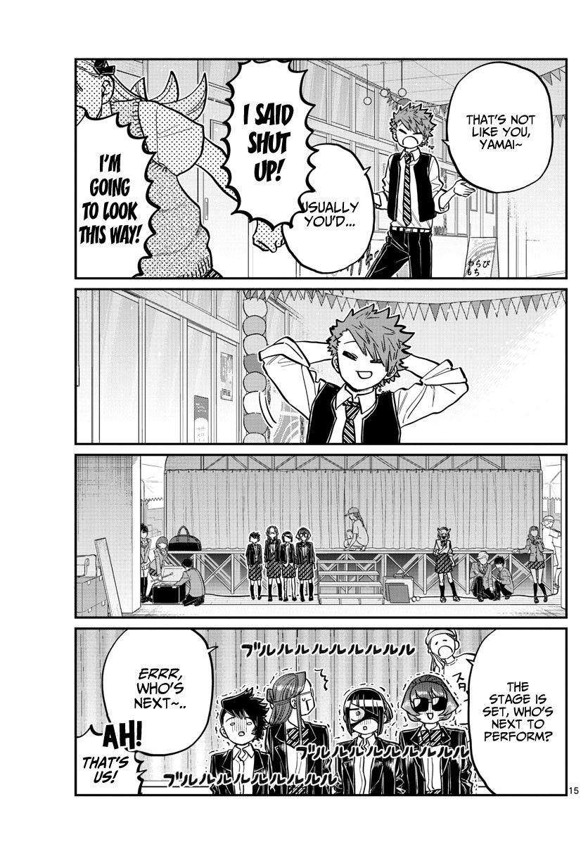Komi-san wa Komyushou Desu Chapter 235 page 15 - Chapter 235: Band