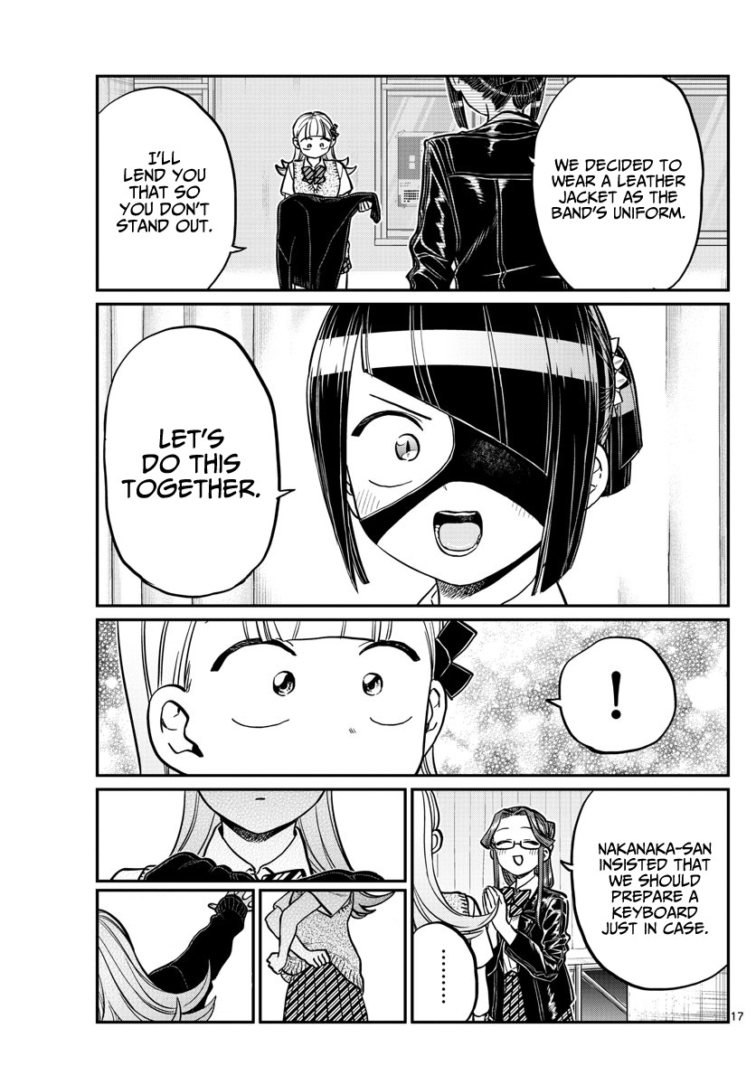 Komi-san wa Komyushou Desu Chapter 235 page 17 - Chapter 235: Band