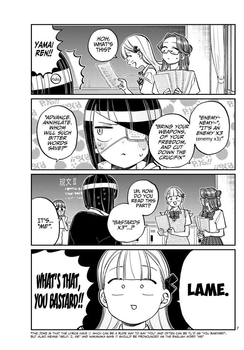 Komi-san wa Komyushou Desu Chapter 235 page 7 - Chapter 235: Band