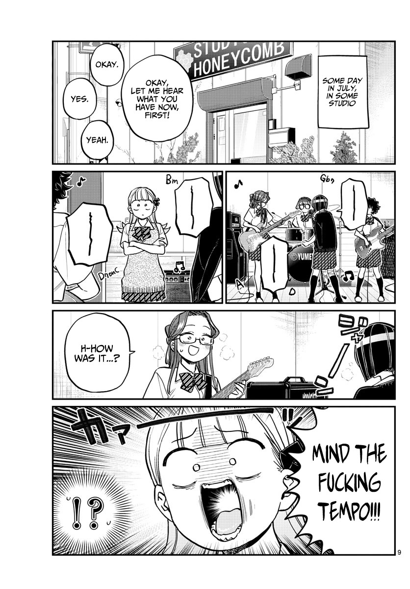 Komi-san wa Komyushou Desu Chapter 235 page 9 - Chapter 235: Band