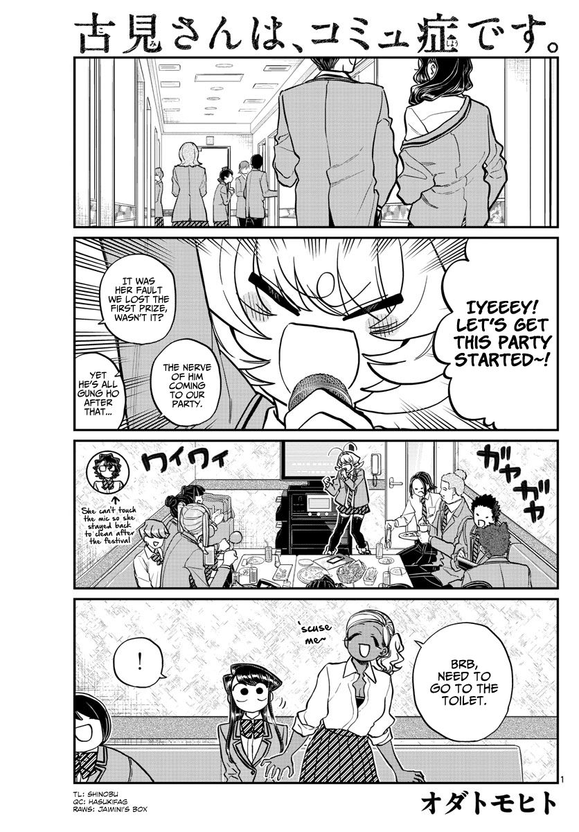 Komi-san wa Komyushou Desu Chapter 236 page 1 - Chapter 236: The After Afterparty