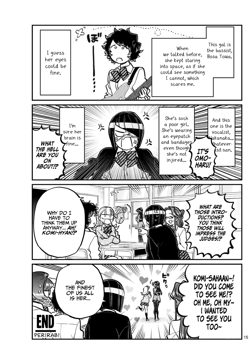 Komi-san wa Komyushou Desu Chapter 238 page 15 - Chapter 238: Looking back at the festival