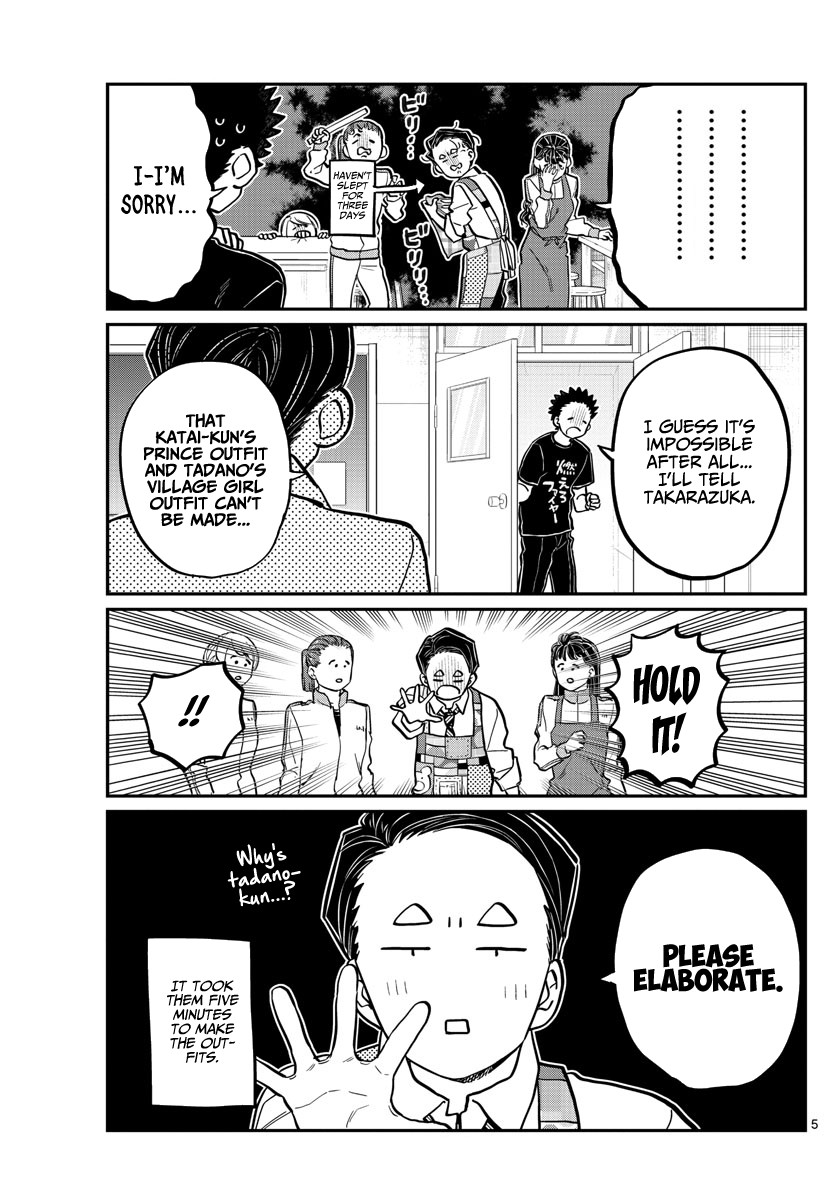 Komi-san wa Komyushou Desu Chapter 238 page 5 - Chapter 238: Looking back at the festival