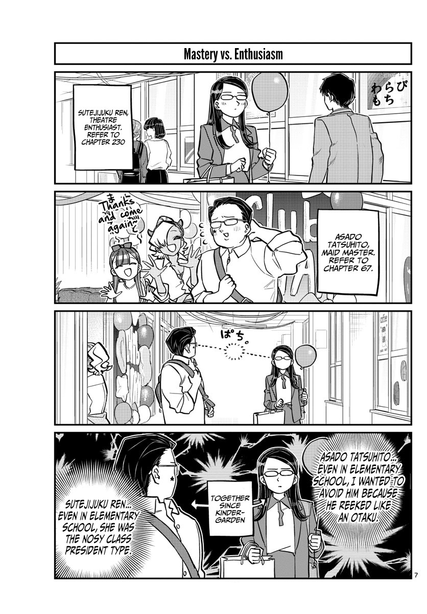 Komi-san wa Komyushou Desu Chapter 238 page 7 - Chapter 238: Looking back at the festival