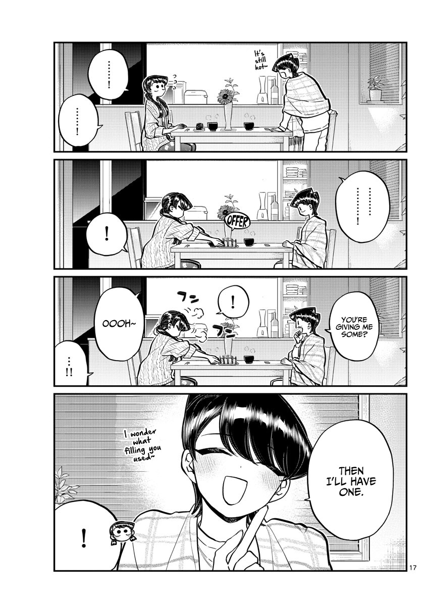 Komi-san wa Komyushou Desu Chapter 239 page 17 - Chapter 239: Onigiri and Miso