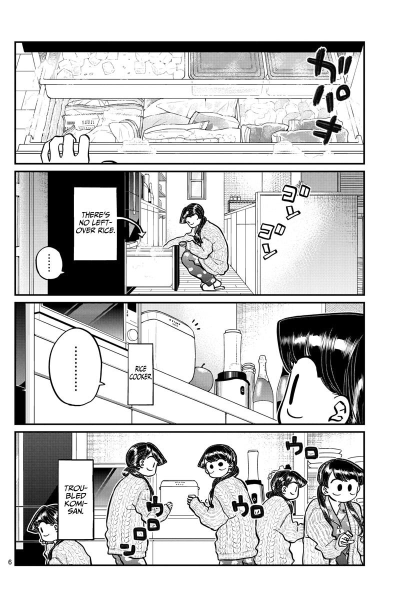 Komi-san wa Komyushou Desu Chapter 239 page 6 - Chapter 239: Onigiri and Miso