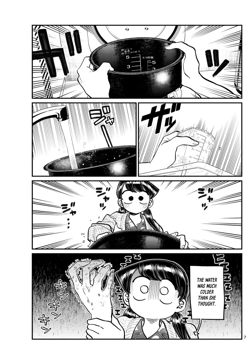 Komi-san wa Komyushou Desu Chapter 239 page 7 - Chapter 239: Onigiri and Miso