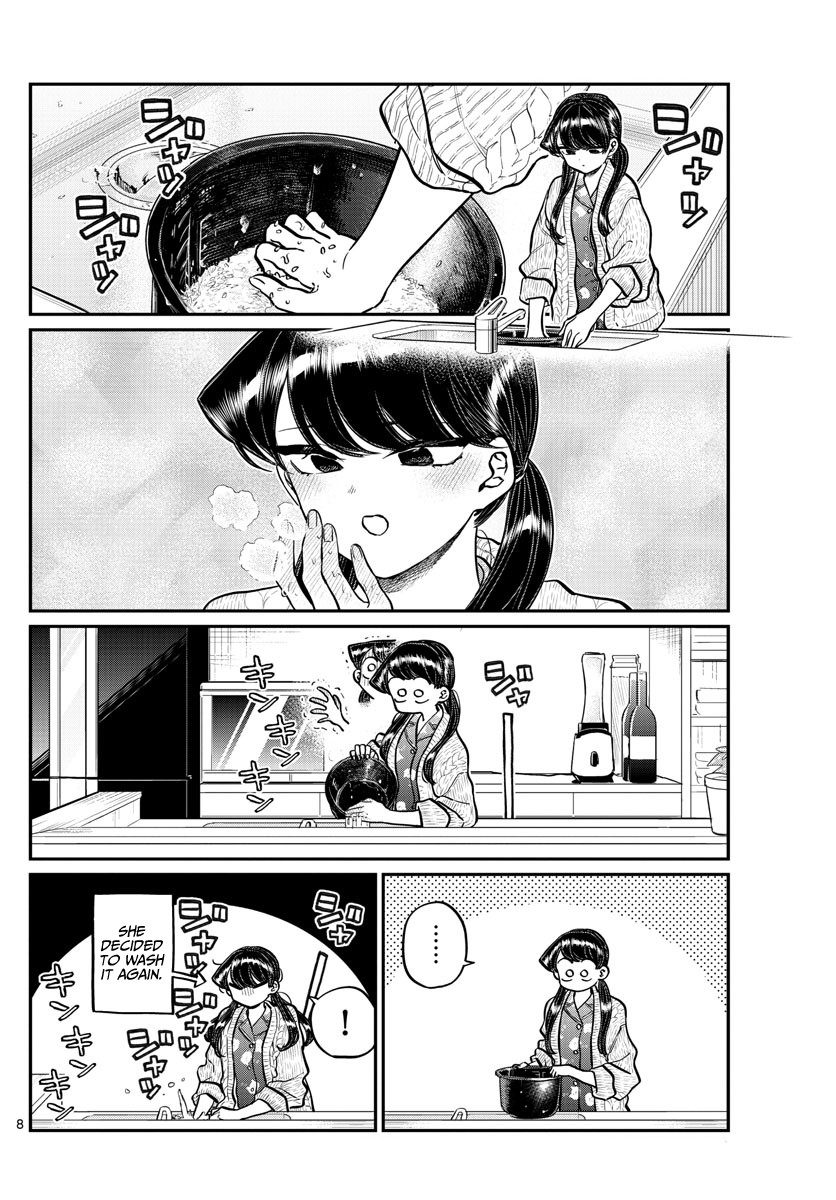 Komi-san wa Komyushou Desu Chapter 239 page 8 - Chapter 239: Onigiri and Miso