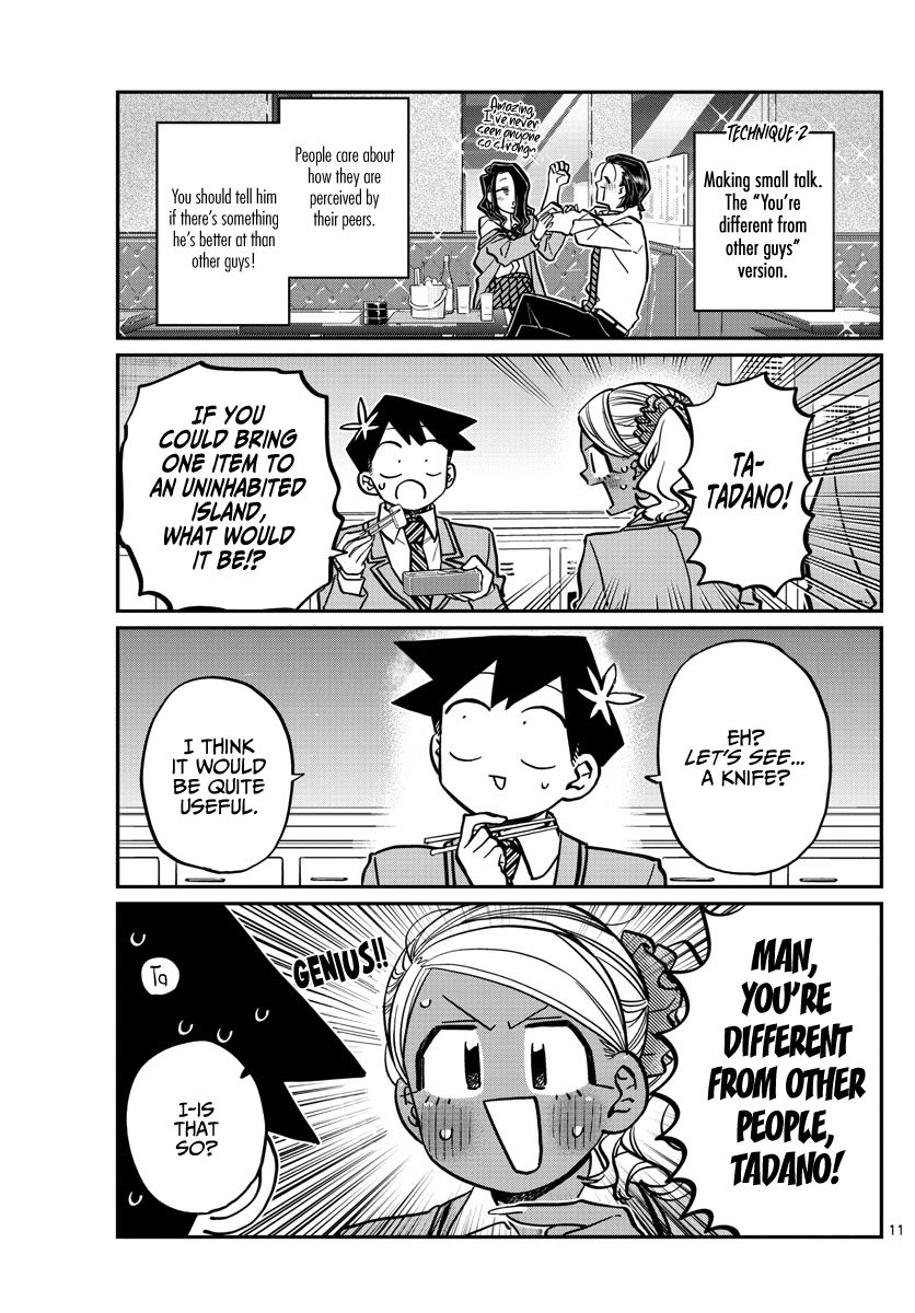 Komi-san wa Komyushou Desu Chapter 240 page 11 - Chapter 240: Technique