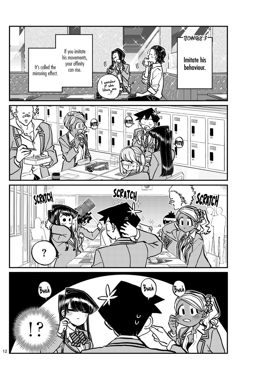 Komi-san wa Komyushou Desu Chapter 240 page 12 - Chapter 240: Technique