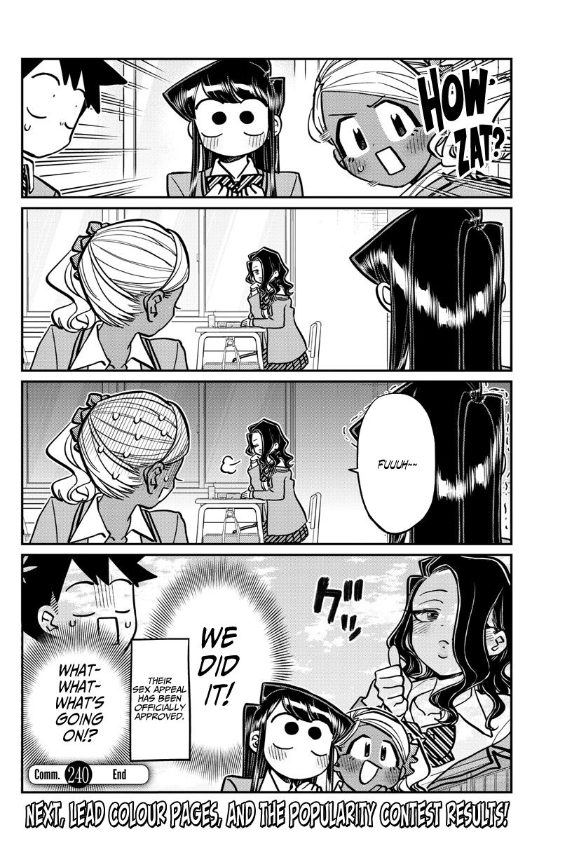 Komi-san wa Komyushou Desu Chapter 240 page 18 - Chapter 240: Technique
