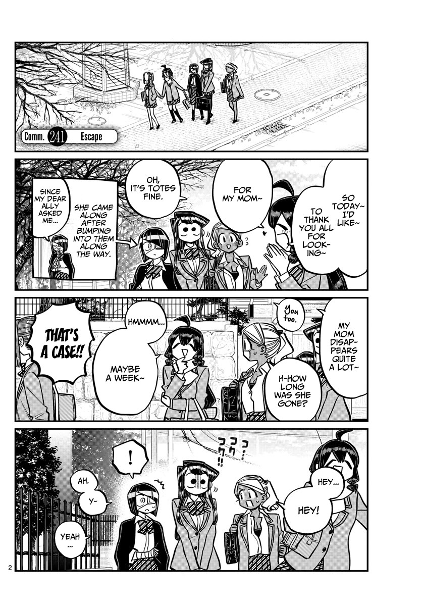 Komi-san wa Komyushou Desu Chapter 241 page 5 - Chapter 241: Escape