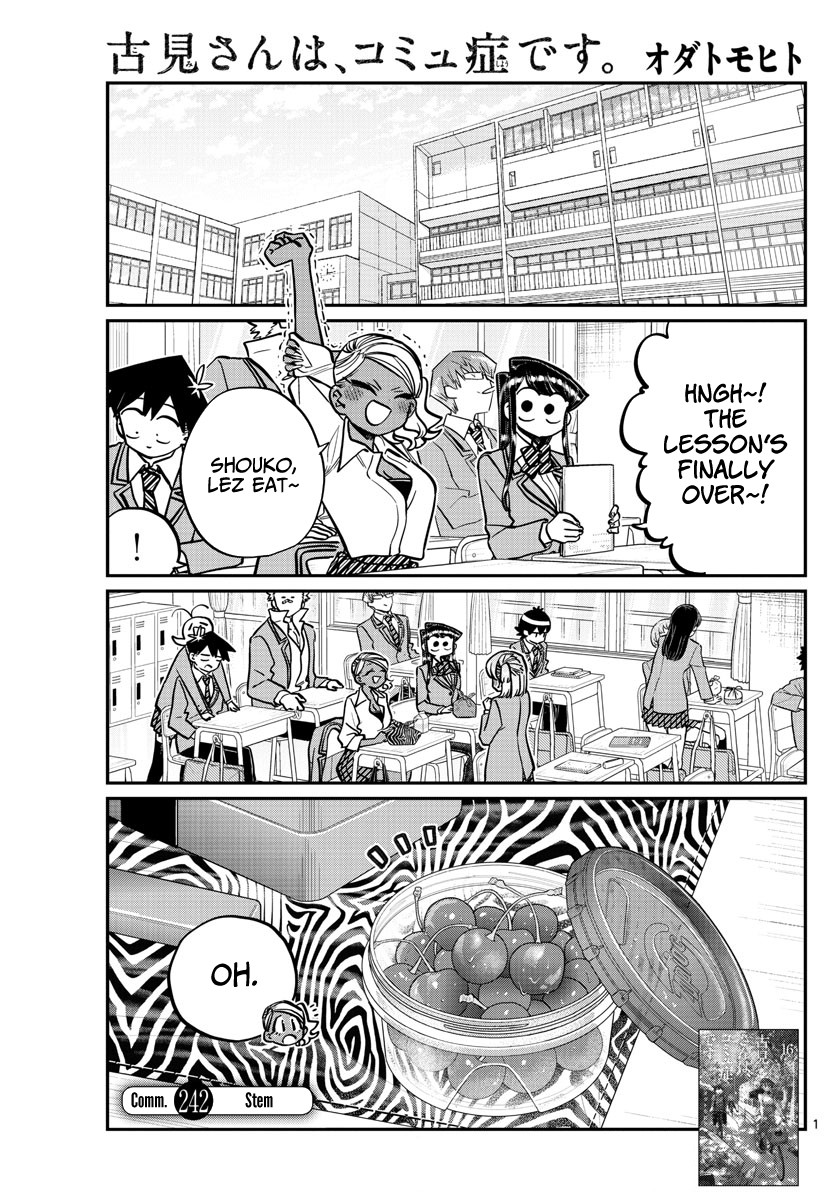 Komi-san wa Komyushou Desu Chapter 242 page 1 - Chapter 242: Stem