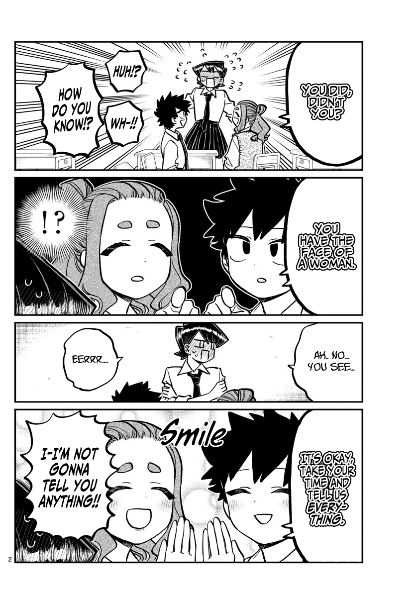 Komi-san wa Komyushou Desu Chapter 243 page 2 - Chapter 243: Mom and Dad's kiss Part 2
