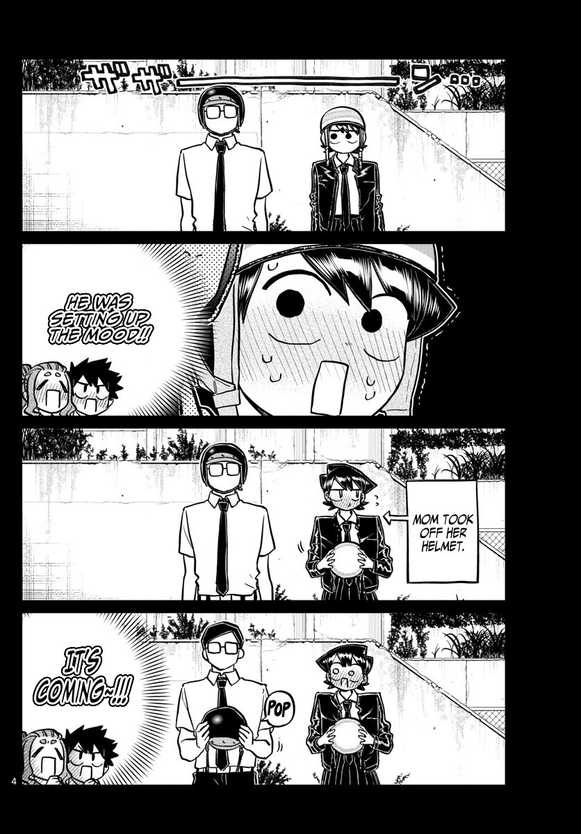 Komi-san wa Komyushou Desu Chapter 243 page 4 - Chapter 243: Mom and Dad's kiss Part 2