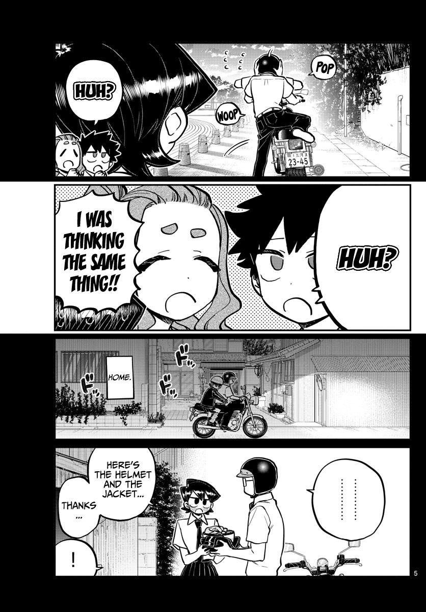 Komi-san wa Komyushou Desu Chapter 243 page 5 - Chapter 243: Mom and Dad's kiss Part 2
