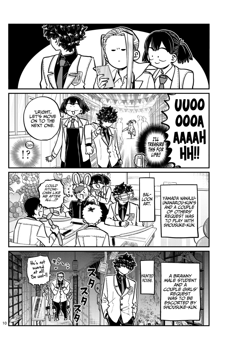 Komi-san wa Komyushou Desu Chapter 244 page 10 - Chapter 244: Little brother’s Cultural Festival
