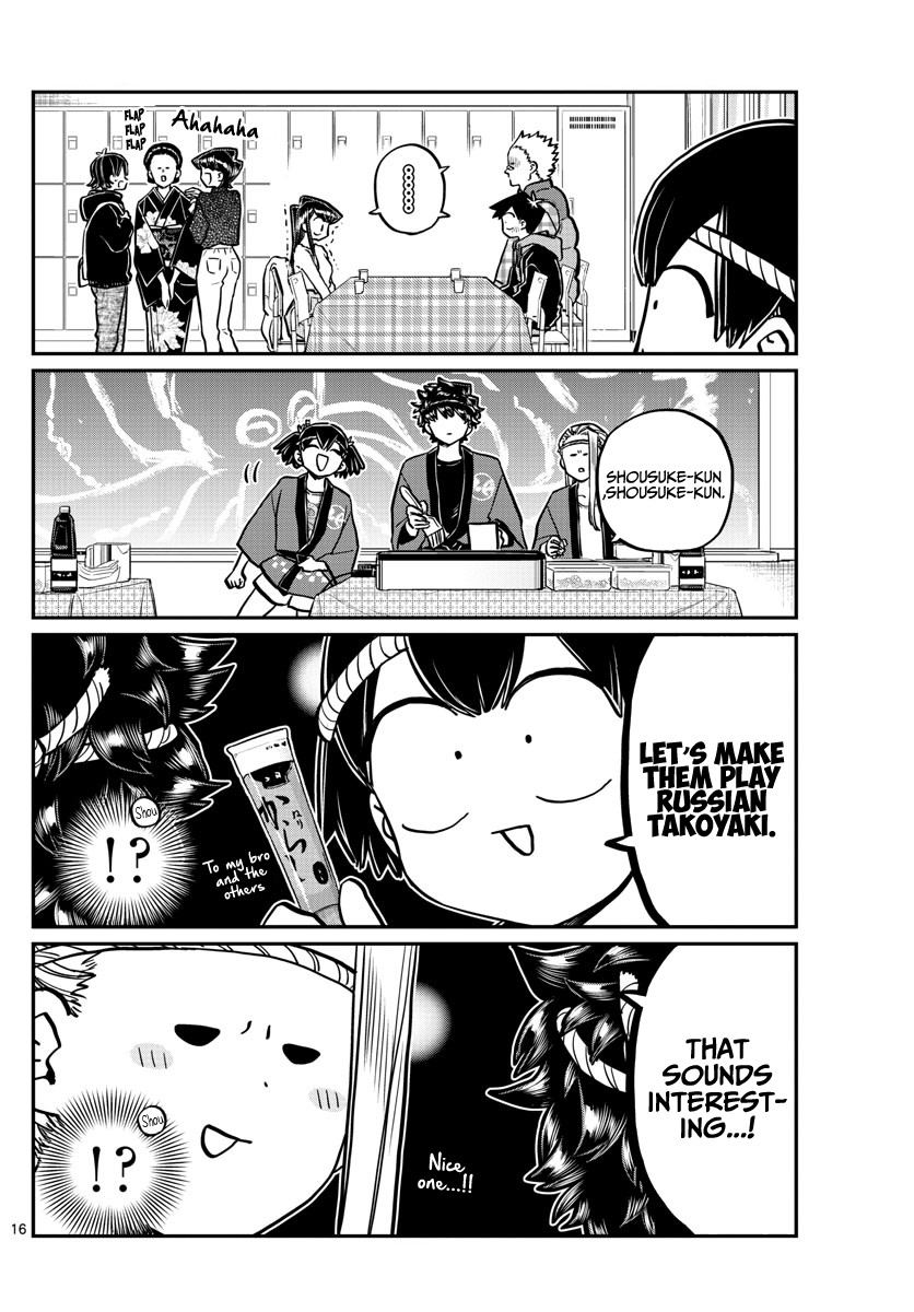 Komi-san wa Komyushou Desu Chapter 244 page 16 - Chapter 244: Little brother’s Cultural Festival