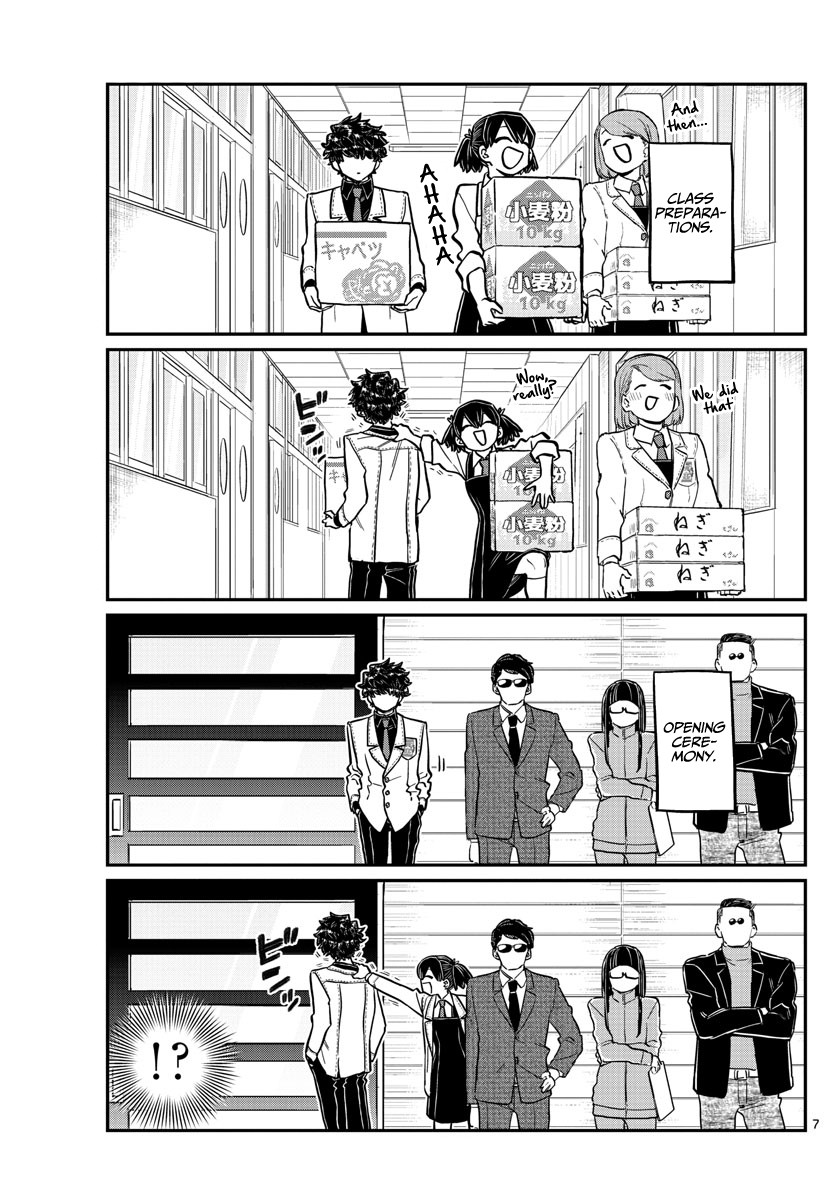 Komi-san wa Komyushou Desu Chapter 244 page 7 - Chapter 244: Little brother’s Cultural Festival