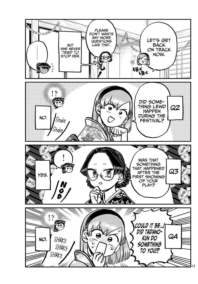 Komi-san wa Komyushou Desu Chapter 245 page 13 - Chapter 245: Lateral love stories