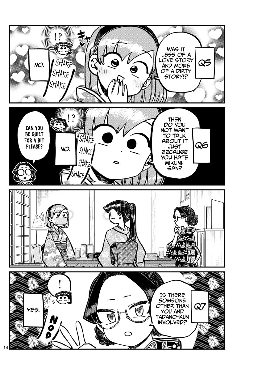 Komi-san wa Komyushou Desu Chapter 245 page 14 - Chapter 245: Lateral love stories