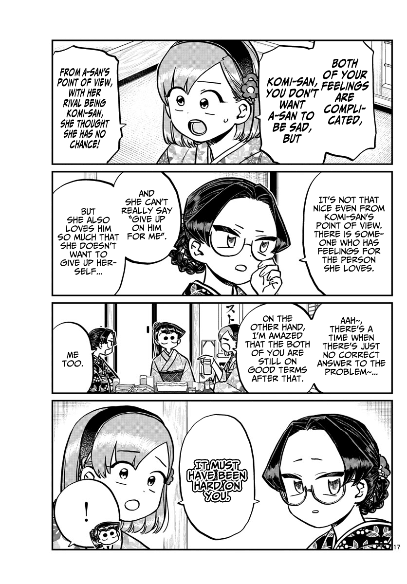 Komi-san wa Komyushou Desu Chapter 245 page 17 - Chapter 245: Lateral love stories