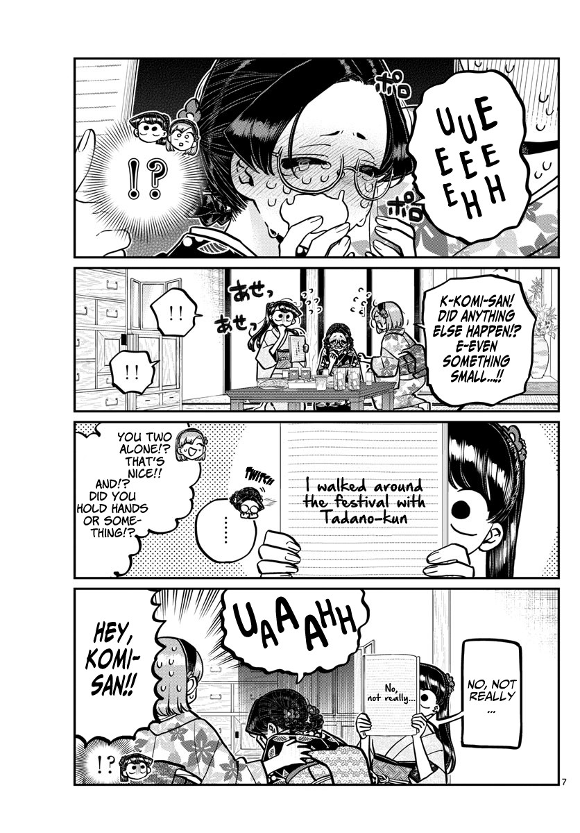 Komi-san wa Komyushou Desu Chapter 245 page 7 - Chapter 245: Lateral love stories