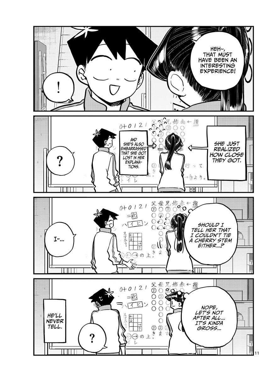Komi-san wa Komyushou Desu Chapter 246 page 11 - Chapter 246: Gymnasium Storage