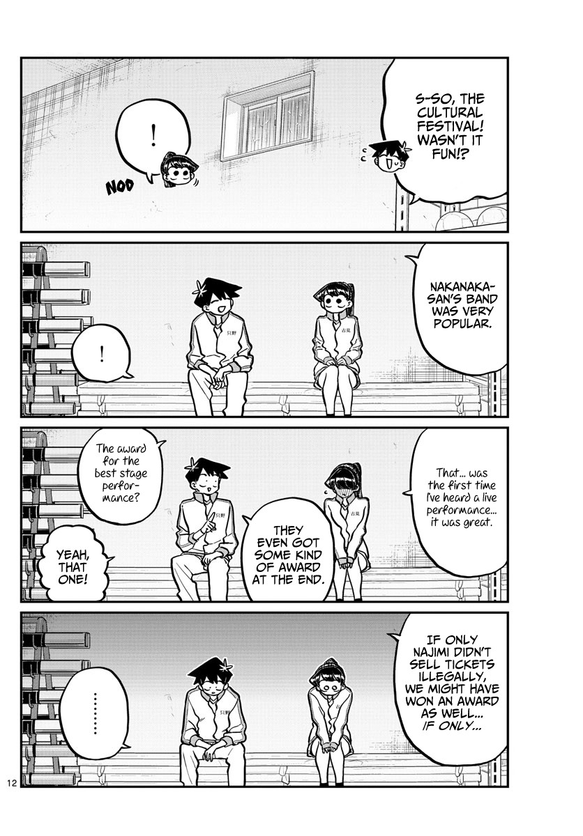 Komi-san wa Komyushou Desu Chapter 246 page 12 - Chapter 246: Gymnasium Storage