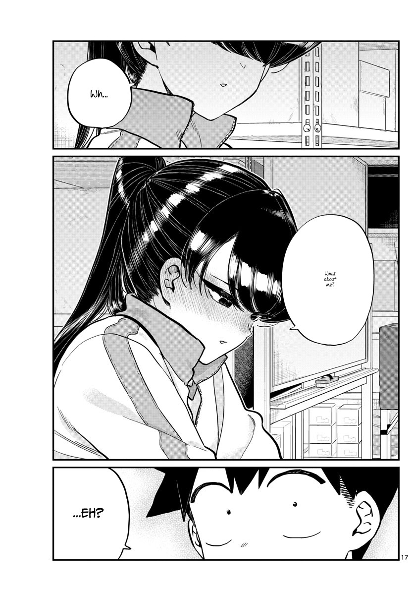Komi-san wa Komyushou Desu Chapter 246 page 17 - Chapter 246: Gymnasium Storage
