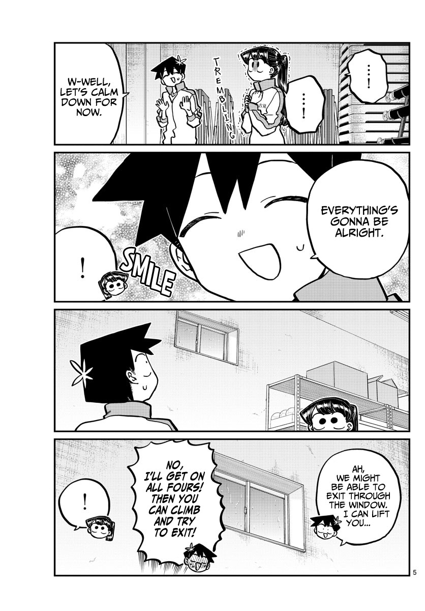 Komi-san wa Komyushou Desu Chapter 246 page 5 - Chapter 246: Gymnasium Storage