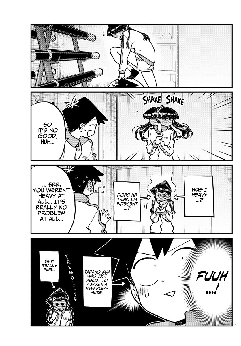 Komi-san wa Komyushou Desu Chapter 246 page 7 - Chapter 246: Gymnasium Storage