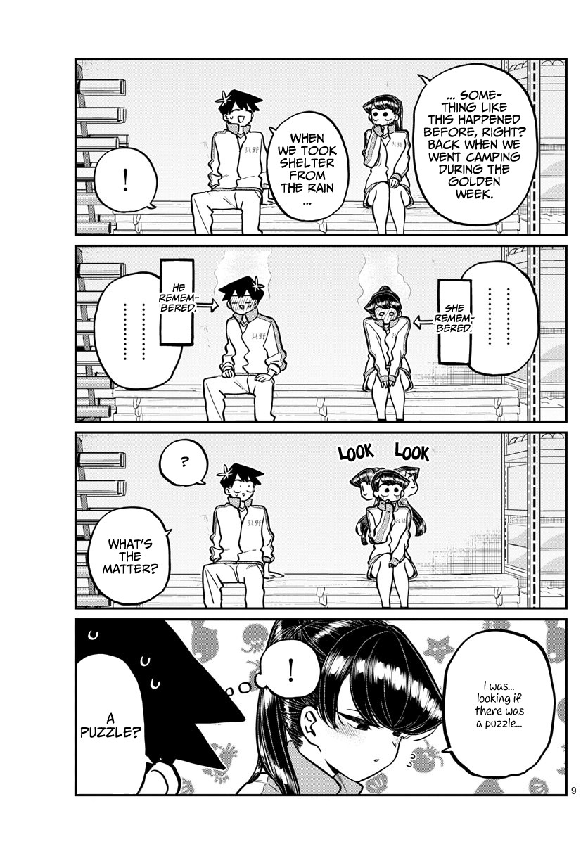 Komi-san wa Komyushou Desu Chapter 246 page 9 - Chapter 246: Gymnasium Storage