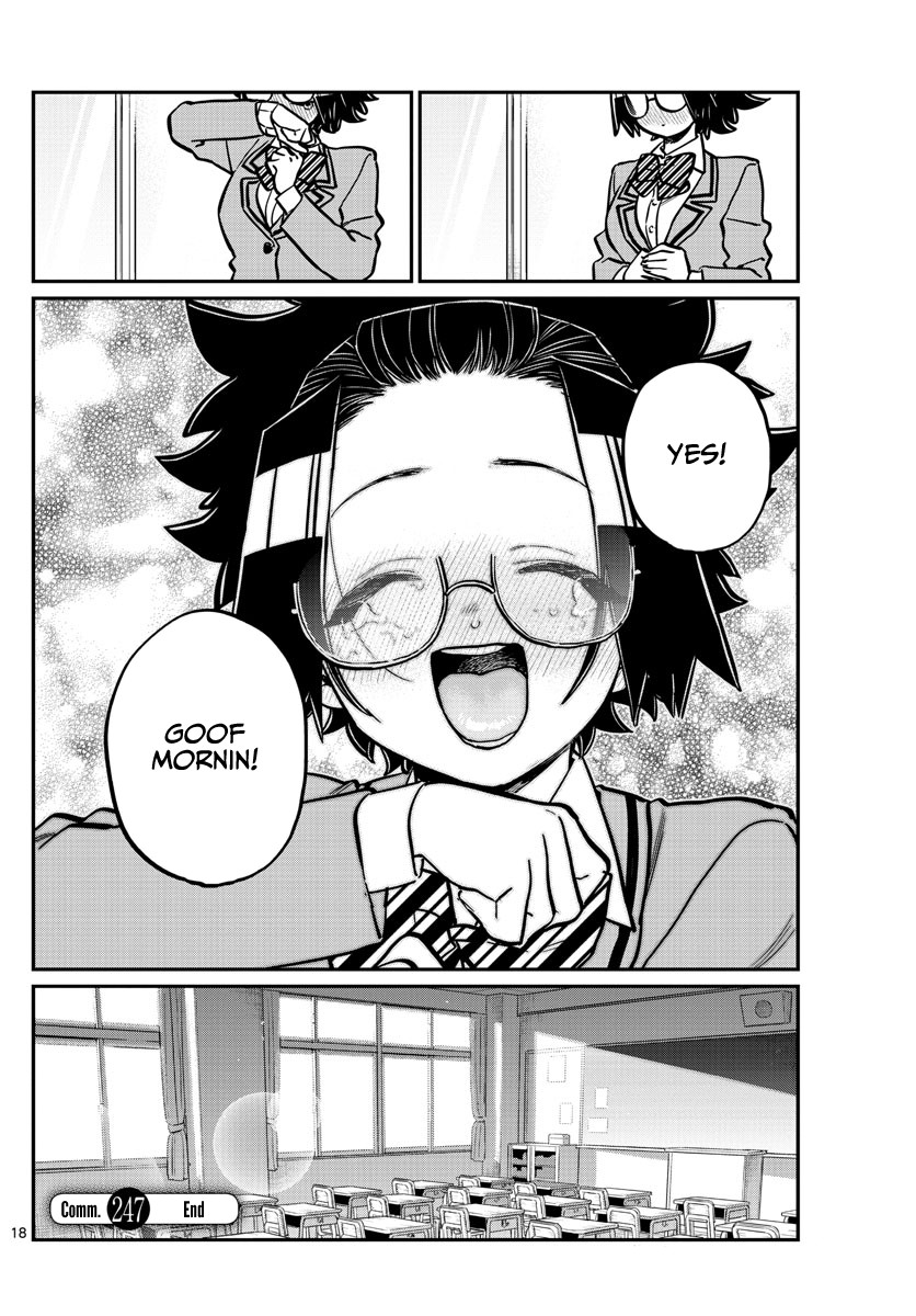 Komi-san wa Komyushou Desu Chapter 247 page 18 - Chapter 247: Passing by