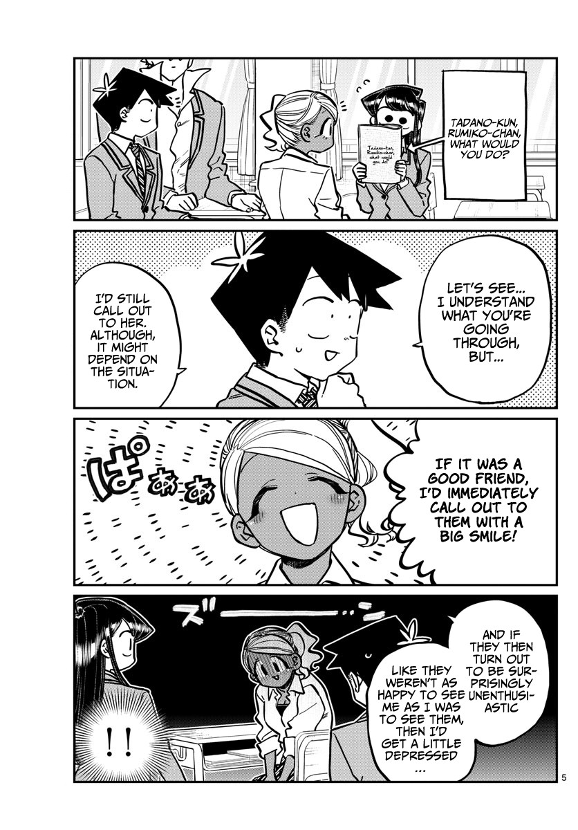 Komi-san wa Komyushou Desu Chapter 247 page 5 - Chapter 247: Passing by