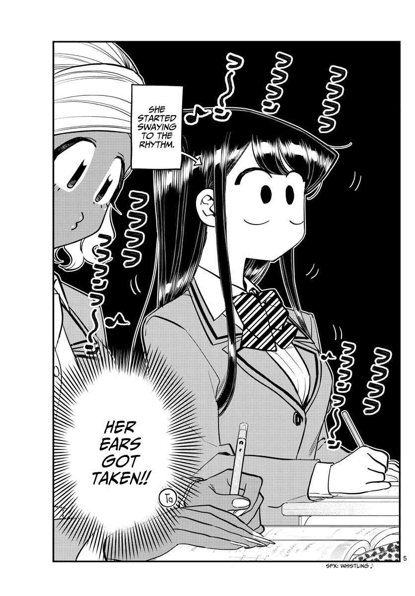 Komi-san wa Komyushou Desu Chapter 248 page 5 - Chapter 248: It took my ears off