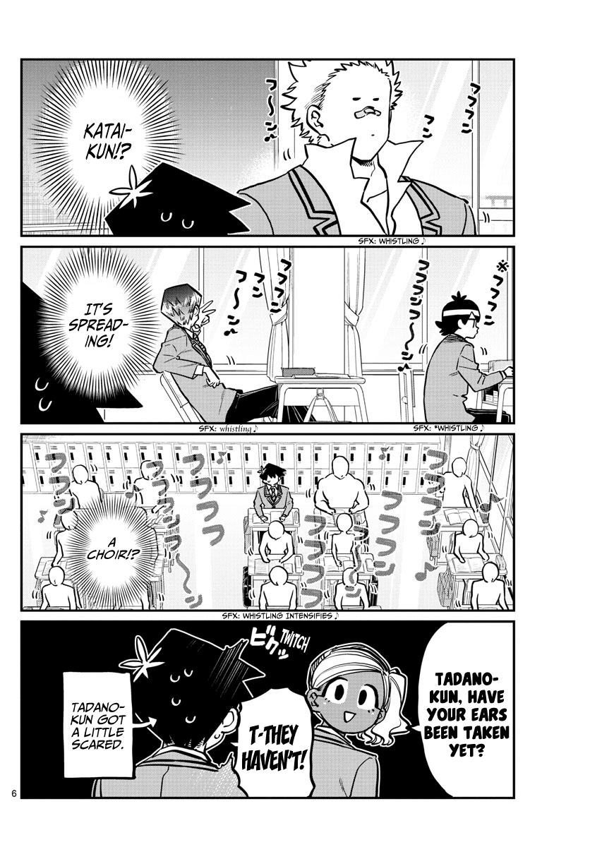 Komi-san wa Komyushou Desu Chapter 248 page 6 - Chapter 248: It took my ears off